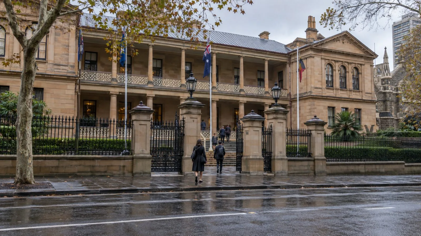 Parliament House stands on Macquarie Street in Sydney, where New South Wales lawmakers approved the bill. (AI-generated image / EconoTimes)