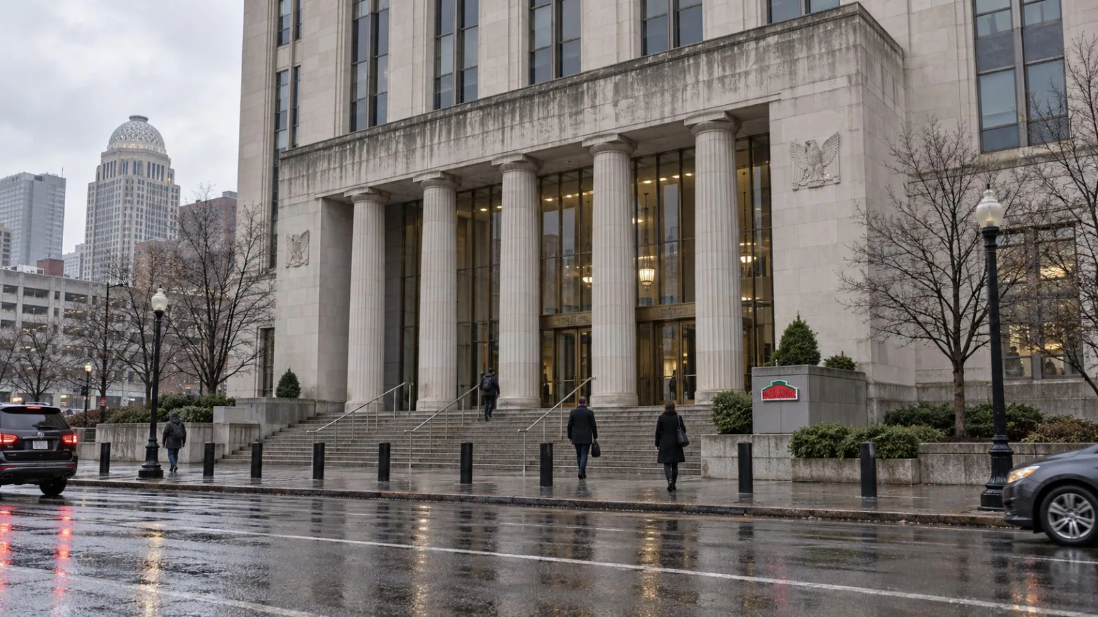 The Gene Snyder U.S. Courthouse stands in Louisville, Kentucky, where the securities complaint was filed. / EconoTimes.ai