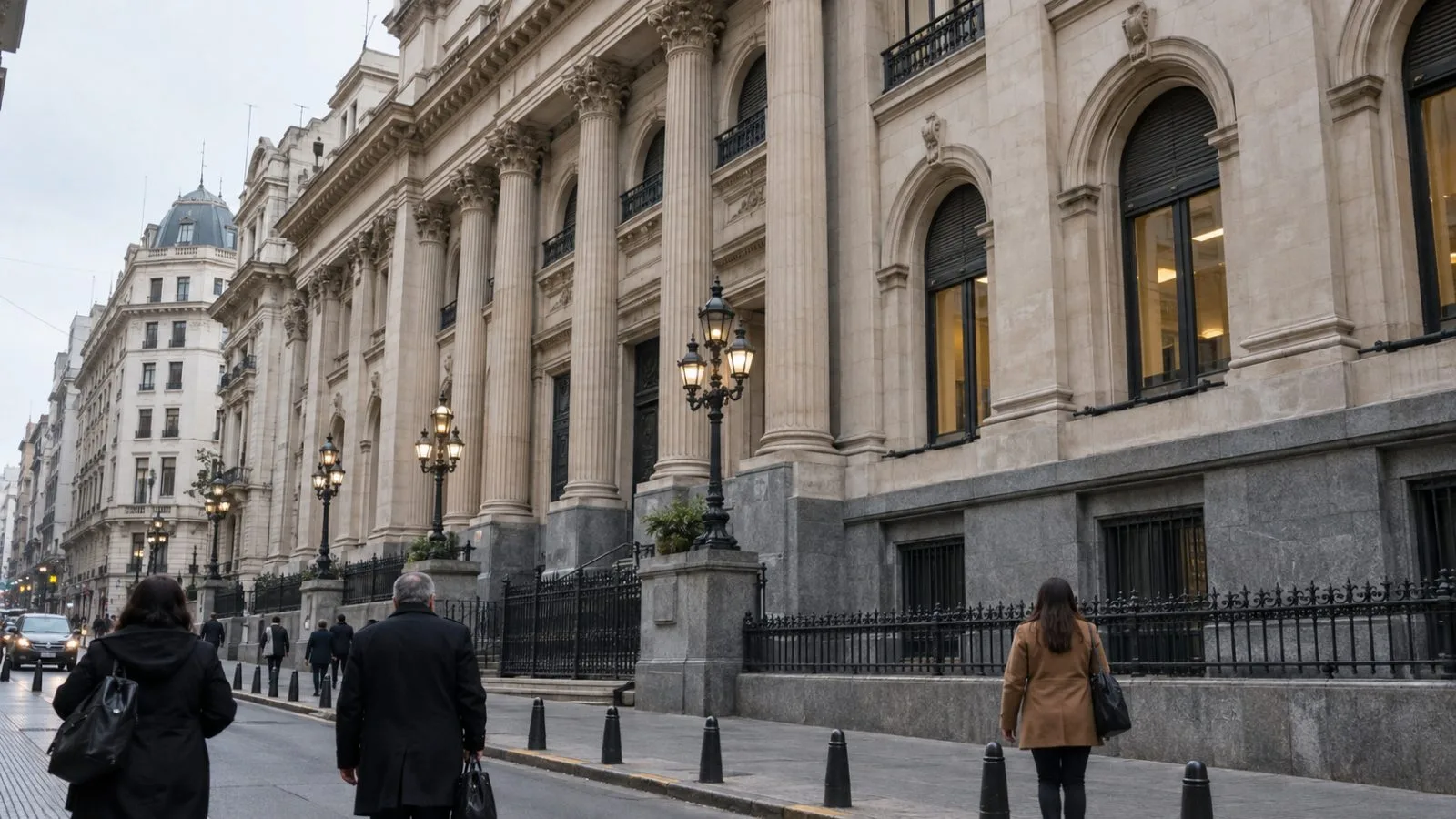 Argentina’s National Congress stands in Buenos Aires as debate over the sovereignty bill continues. / EconoTimes.ai