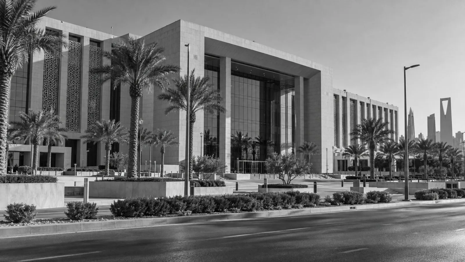 The Saudi General Authority for Statistics headquarters stands in Riyadh, Saudi Arabia. (AI-generated image / EconoTimes)