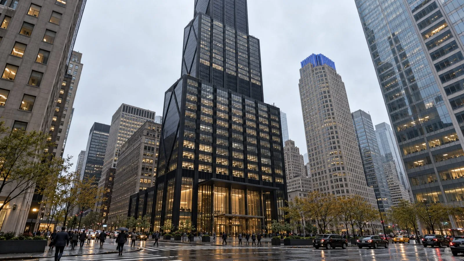 Pedestrians pass the 270 Park Avenue tower in Midtown Manhattan, New York. / EconoTimes.ai