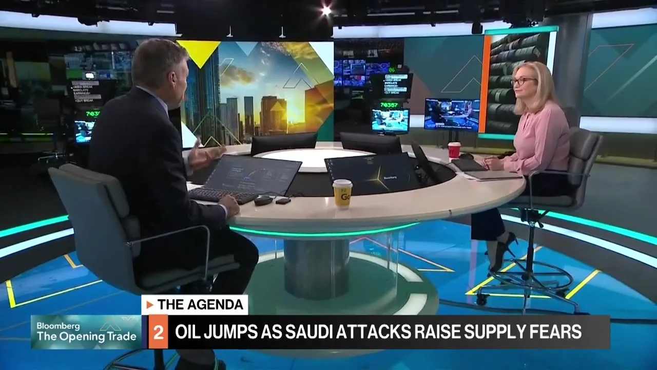 Bloomberg Television broadcast. (Screen grab)