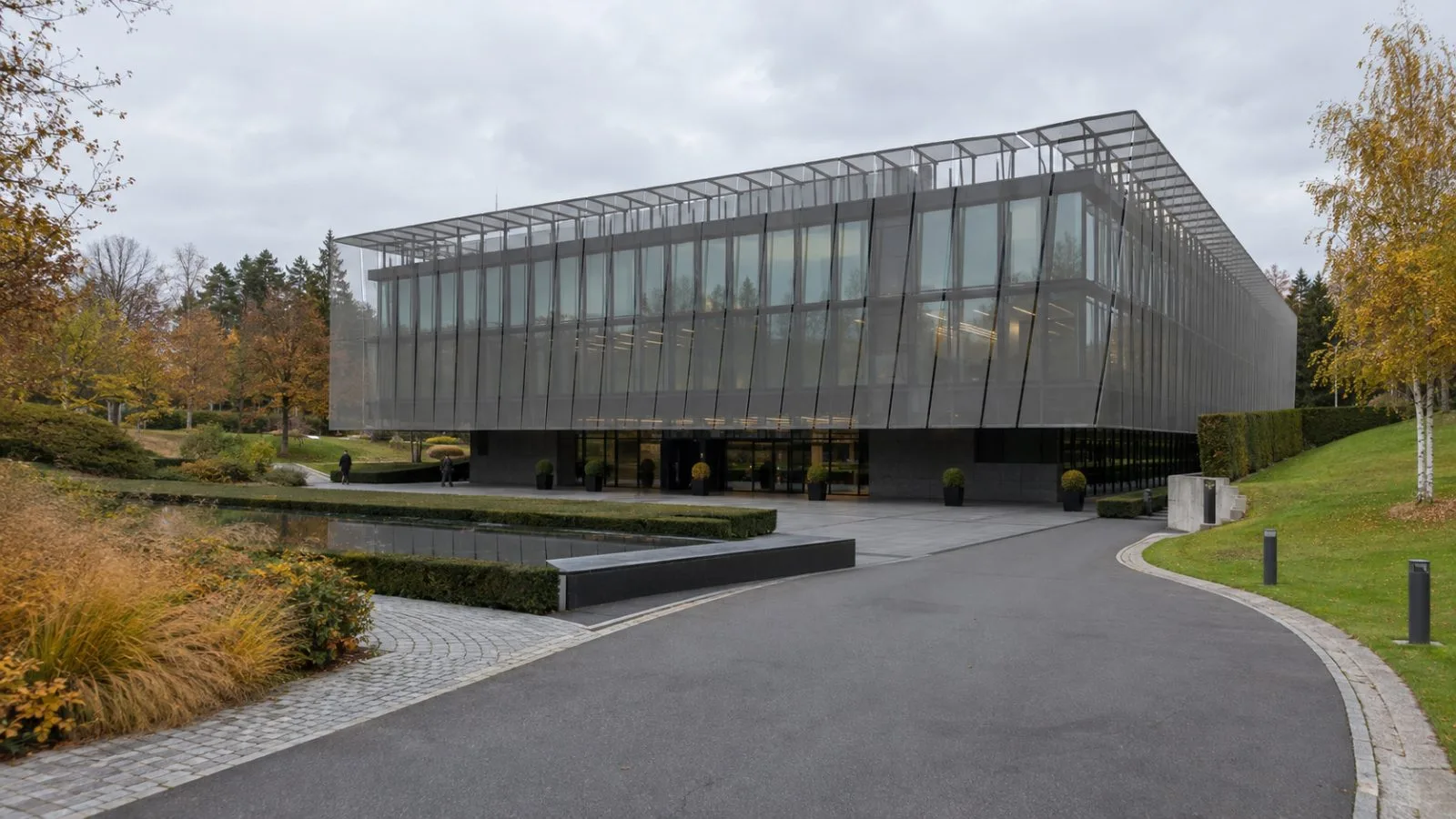 FIFA headquarters stands in Zurich, Switzerland, beneath an overcast October sky. (AI-generated image / EconoTimes)