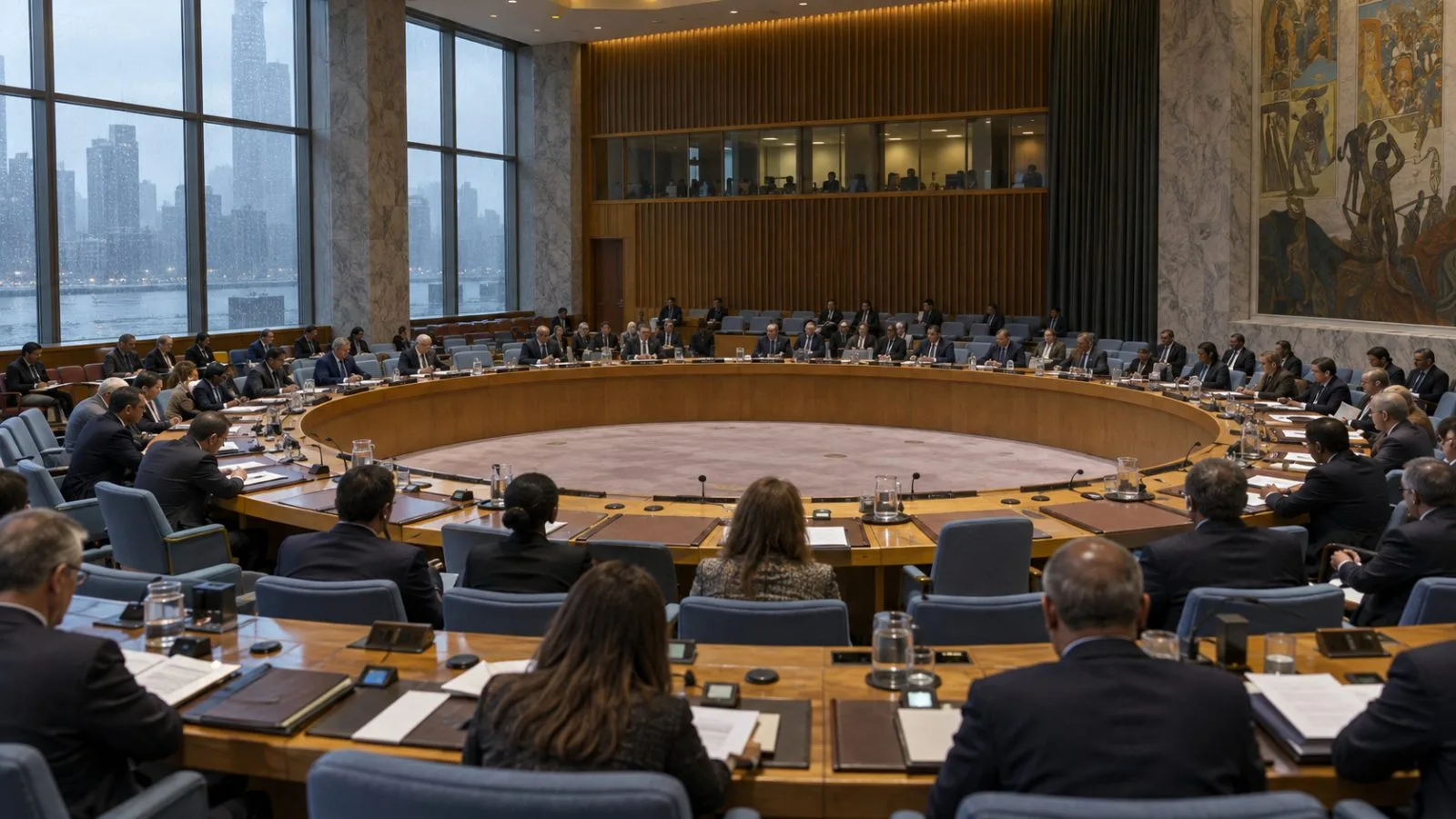 Delegates arrive at African Union headquarters in Addis Ababa, Ethiopia. / EconoTimes.ai