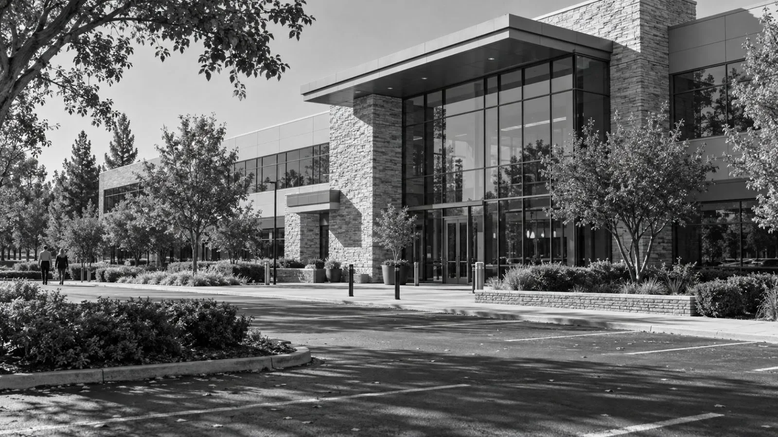 The bank's executive office sits on Zinfandel Drive in Rancho Cordova, California. (AI-generated image / EconoTimes)