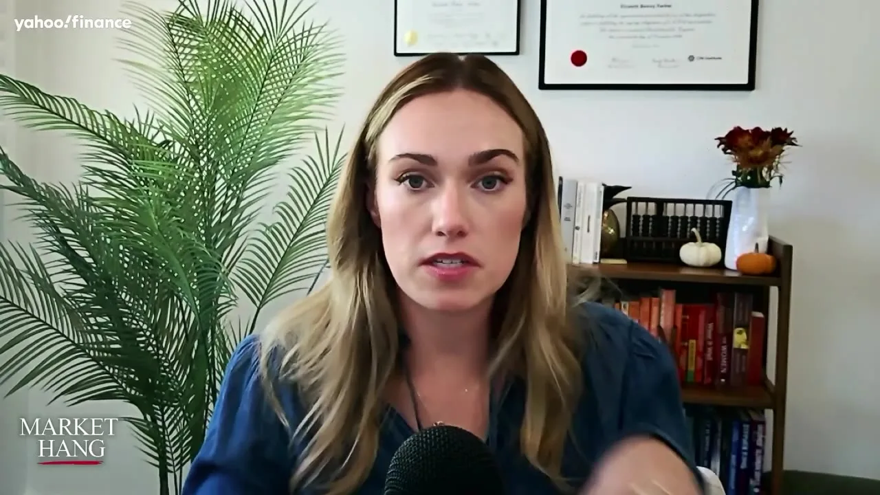 Yahoo Finance broadcast. (Screen grab)