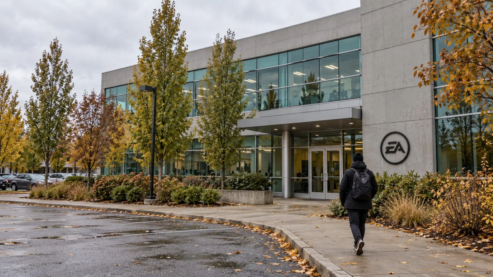 The BioWare studio building stands in Edmonton, Alberta, after EA announced plans to close it. / EconoTimes.ai