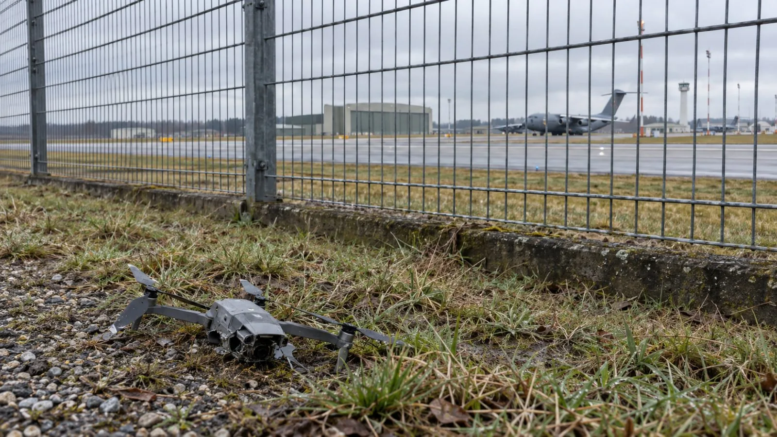 Fire-damaged military trucks stand in a parking area in Barleben, Germany. / EconoTimes.ai