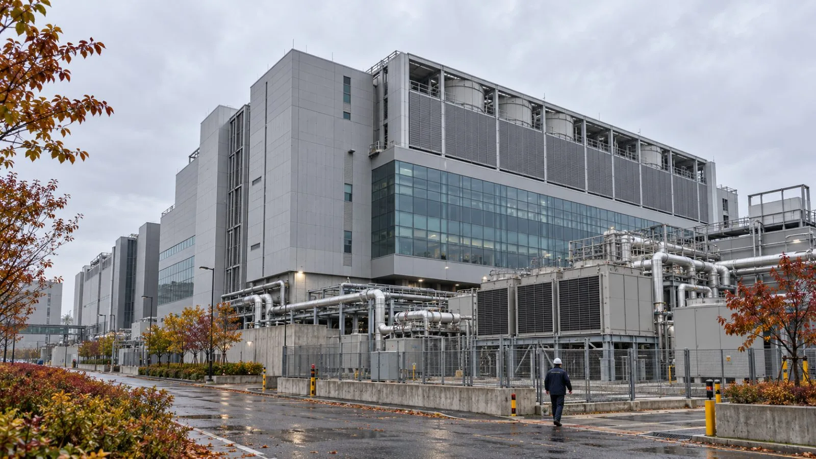 The west wing of Samsung SDS’s Dongtan data center stands in Hwaseong, South Korea / EconoTimes.ai