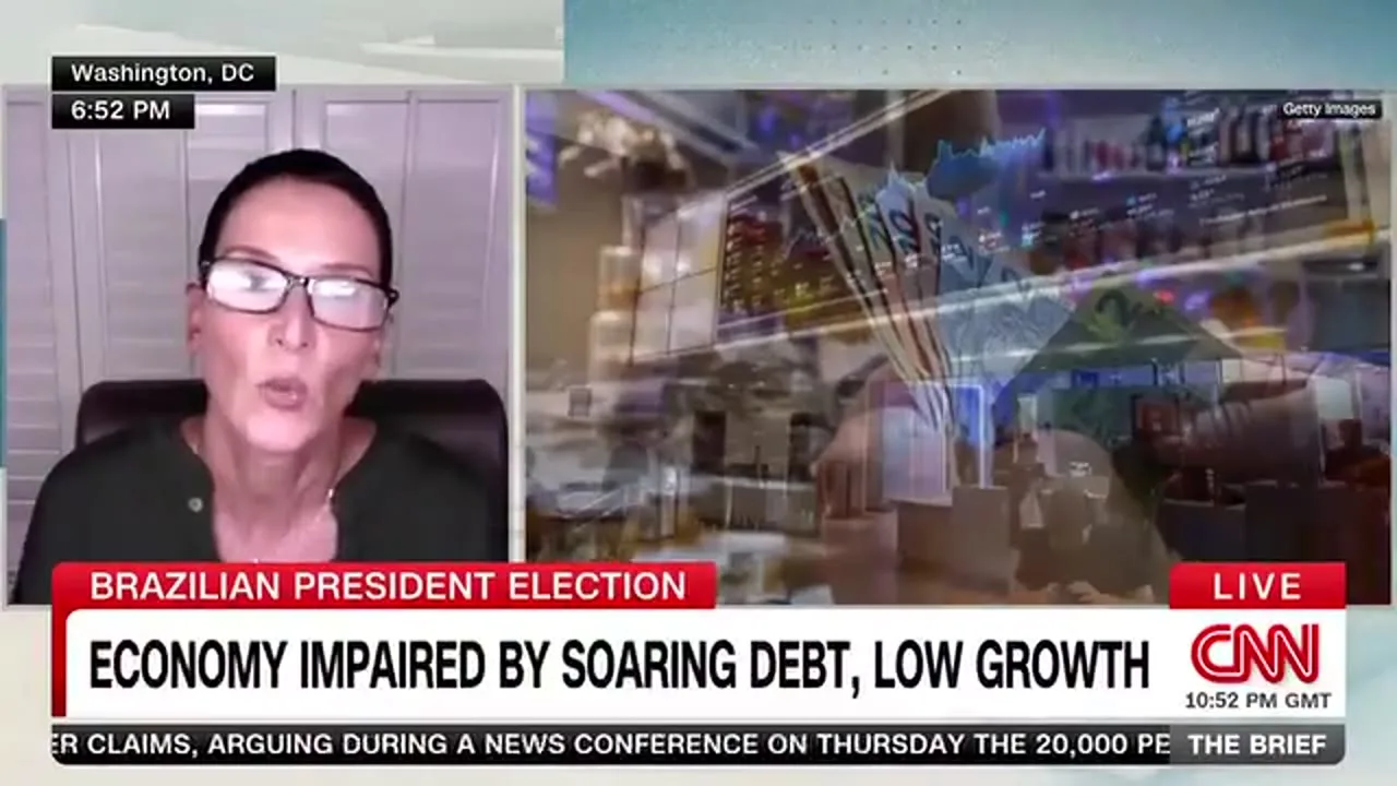 Peterson Institute for International Economics broadcast. (Screen grab)