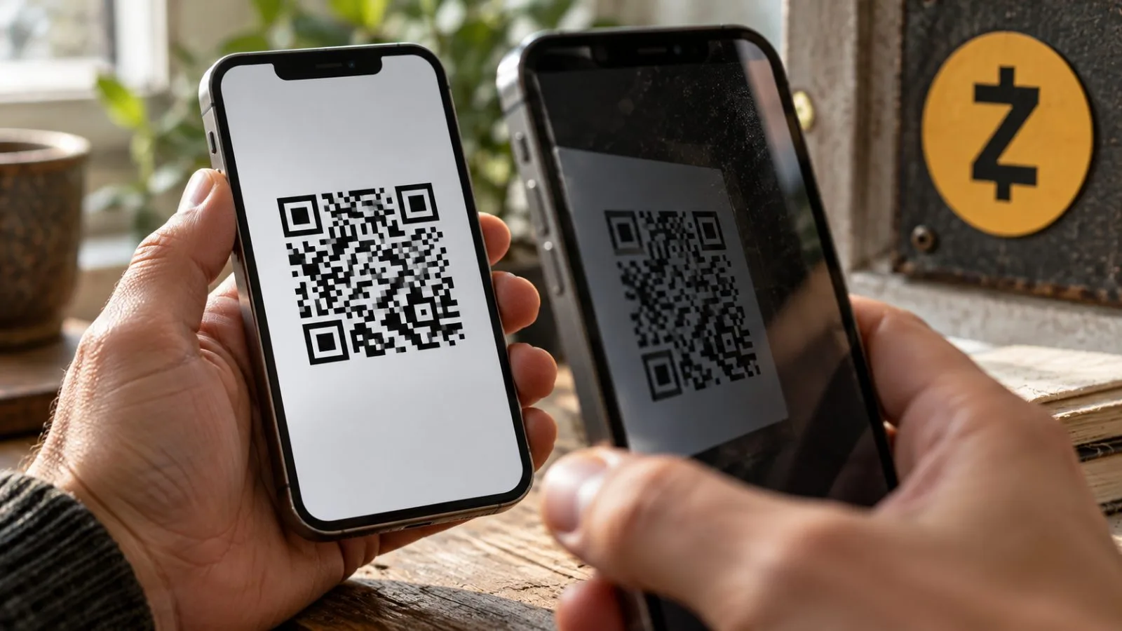 The Zcash emblem appears on a cryptocurrency market display. / TokenPost.ai (macro)