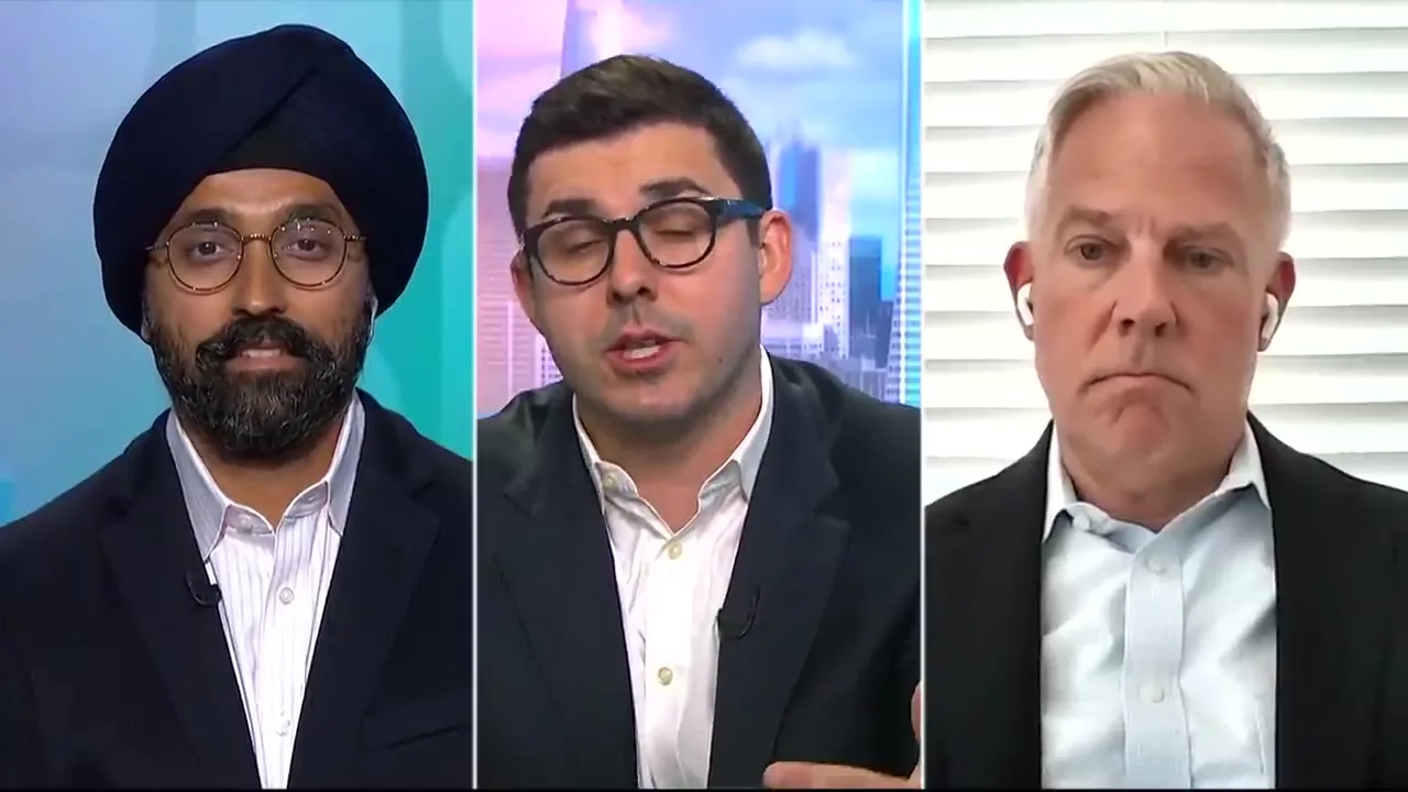 Bloomberg Technology broadcast. (Screen grab)