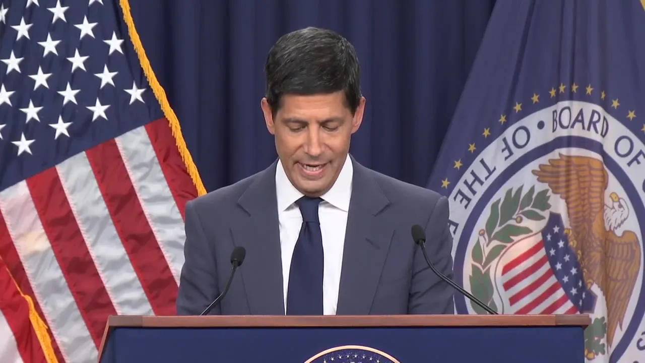 Federal Reserve Board broadcast. (Screen grab)