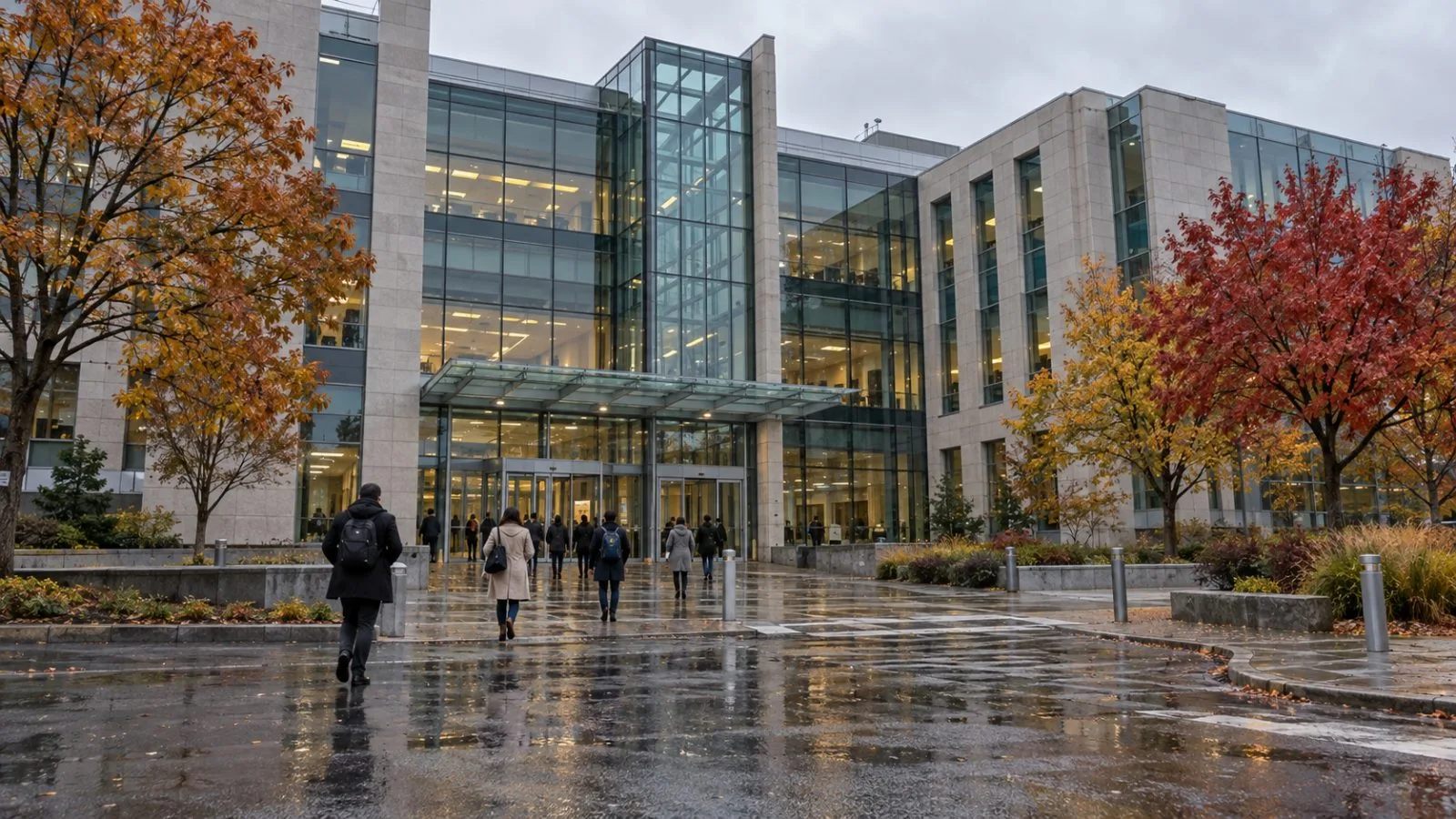 Staff enter the Public Health Agency of Canada’s offices in Ottawa, Canada. (AI-generated image / EconoTimes)