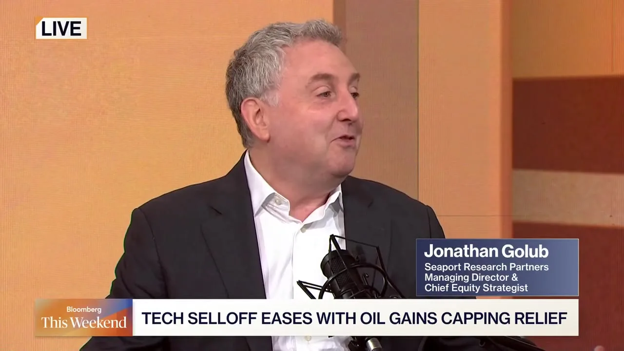 Bloomberg Television broadcast. (Screen grab)