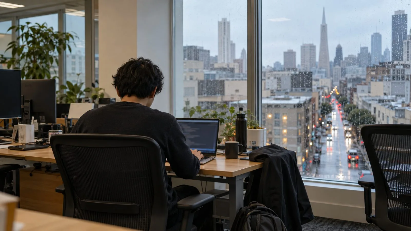 Developers test an AI classification interface inside a San Francisco software workspace. / EconoTimes.ai