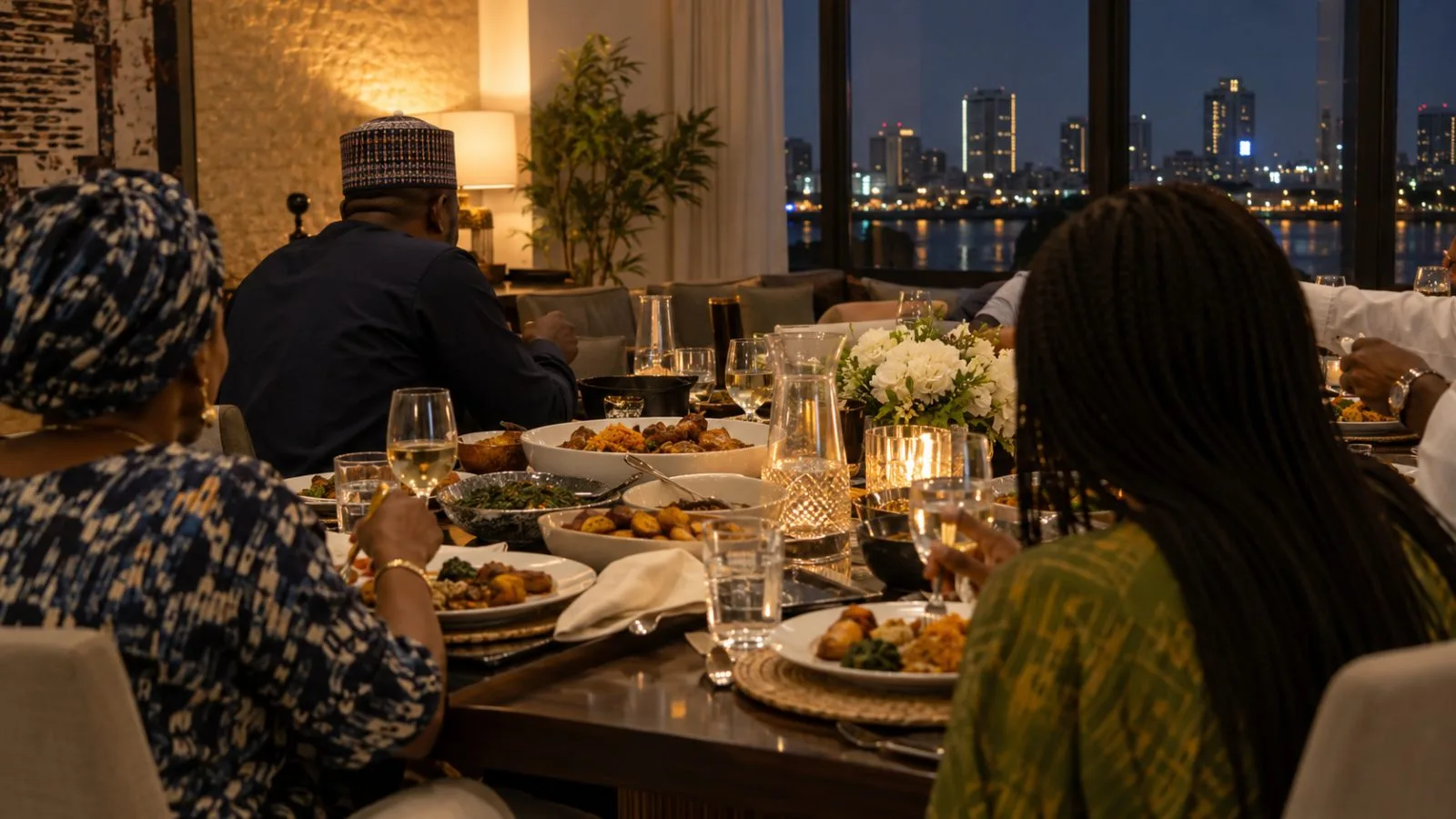 Otedola Hosts Lagos APC Candidate at Dinner With Dangote and Rabiu