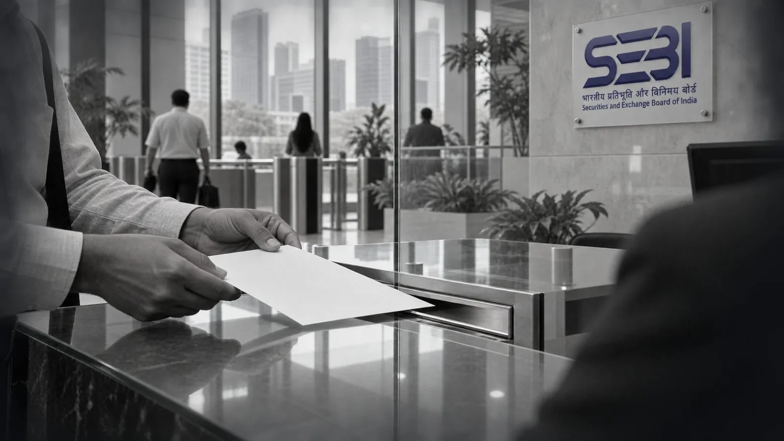 The Securities and Exchange Board of India headquarters stands in Mumbai's Bandra Kurla Complex. / TokenPost.ai (mono)
