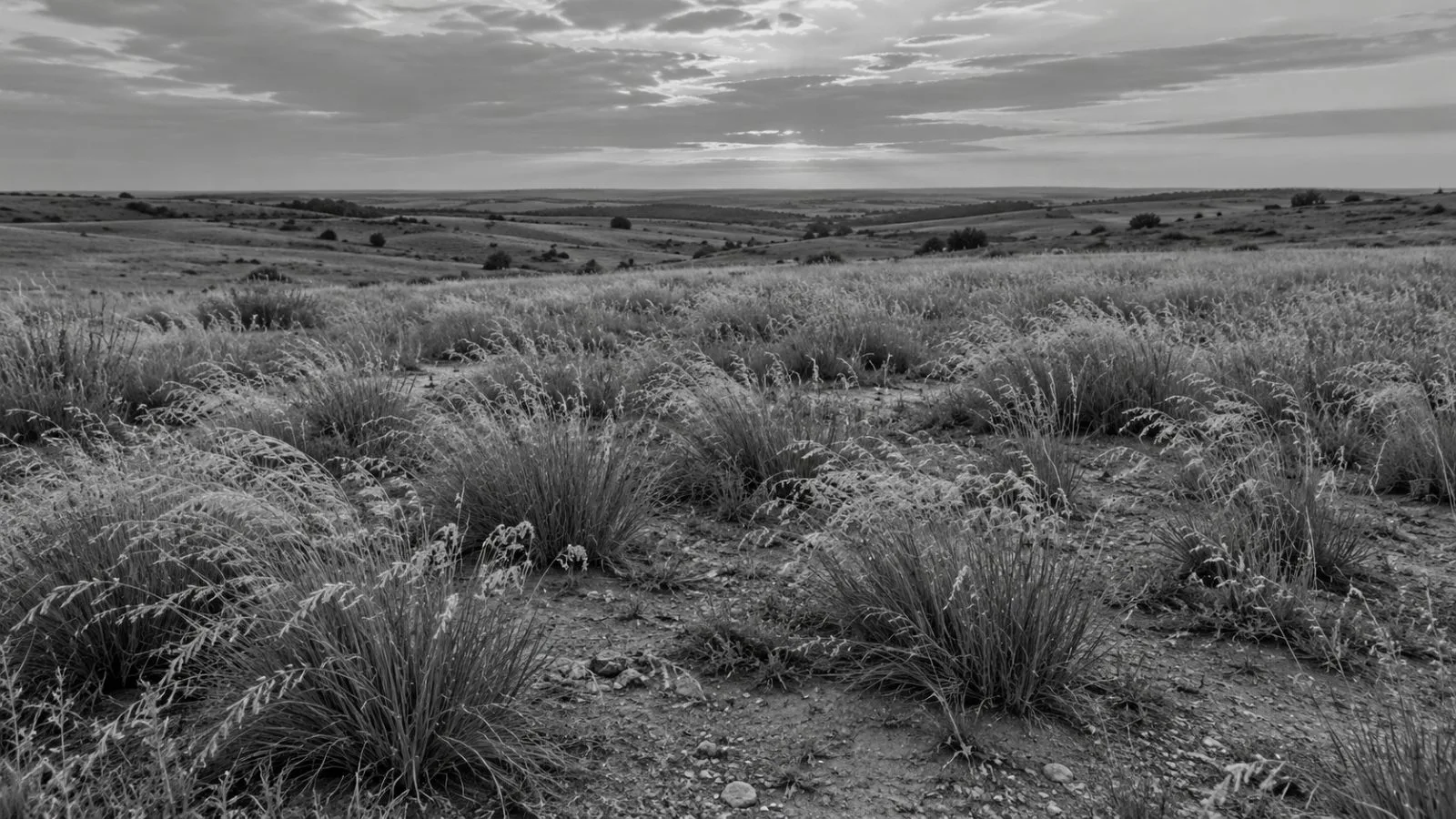 Weeping lovegrass grows in a field outside Stillwater, Oklahoma. (AI-generated image / EconoTimes)