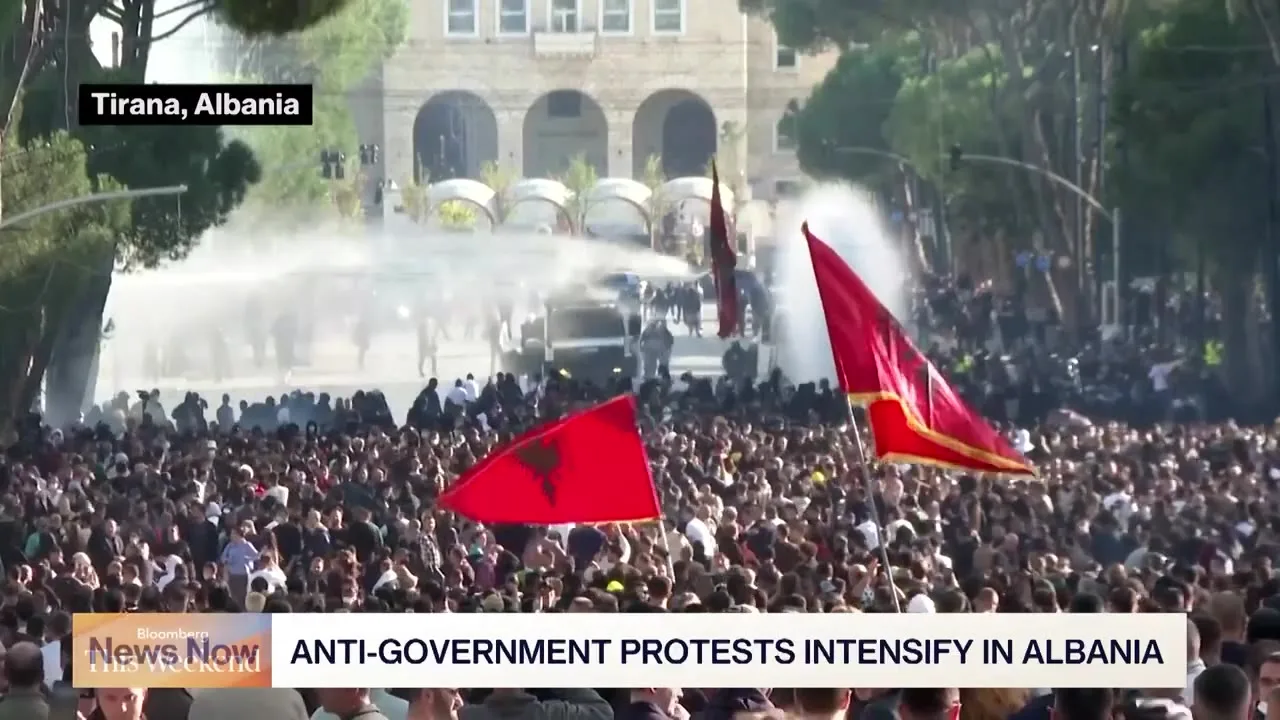 Bloomberg Television broadcast. (Screen grab)