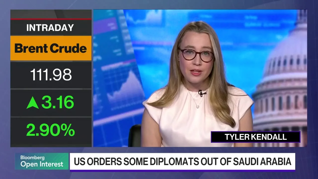 Bloomberg Television broadcast. (Screen grab)