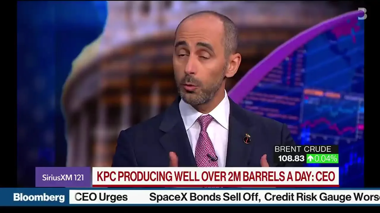 Bloomberg Television broadcast. (Screen grab)
