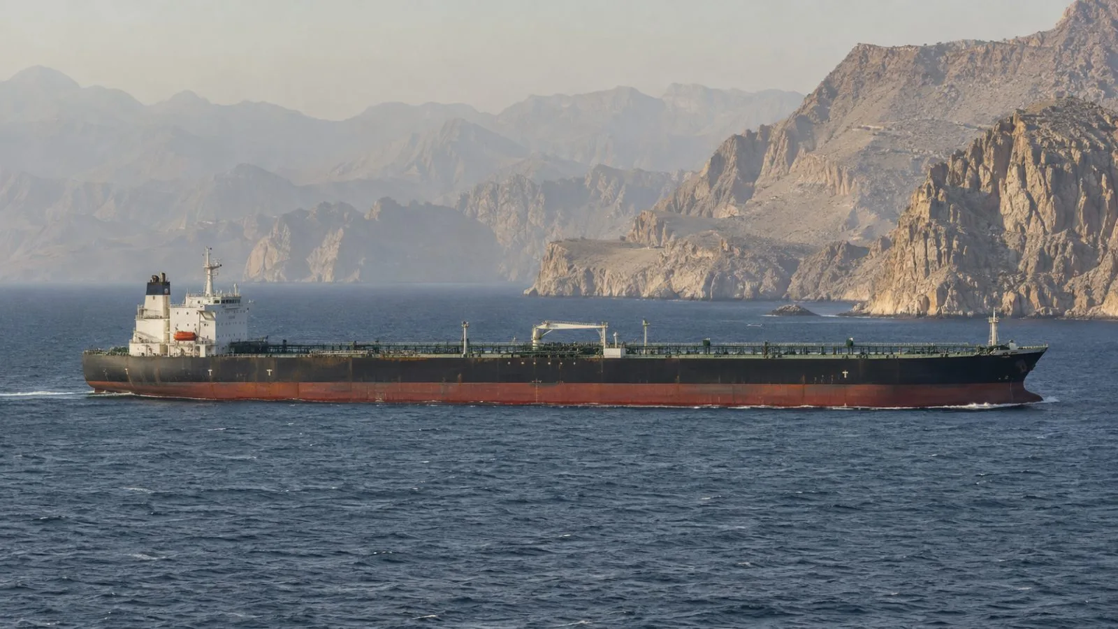 A crude tanker sits beside loading infrastructure at the Sullom Voe oil terminal in Shetland, Scotland. / EconoTimes.ai