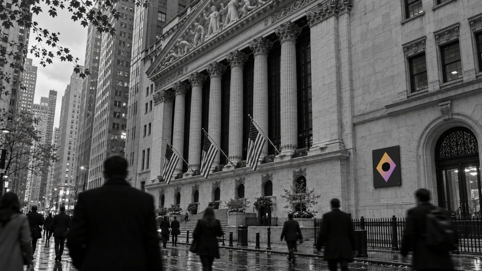 Pedestrians pass the New York Stock Exchange on Broad Street in New York City. / EconoTimes.ai