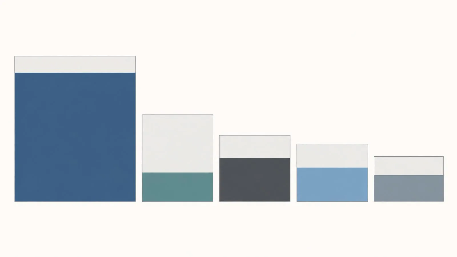 An editorial graphic compares open interest and 24-hour changes across five cryptocurrency markets (AI-generated image / EconoTimes)