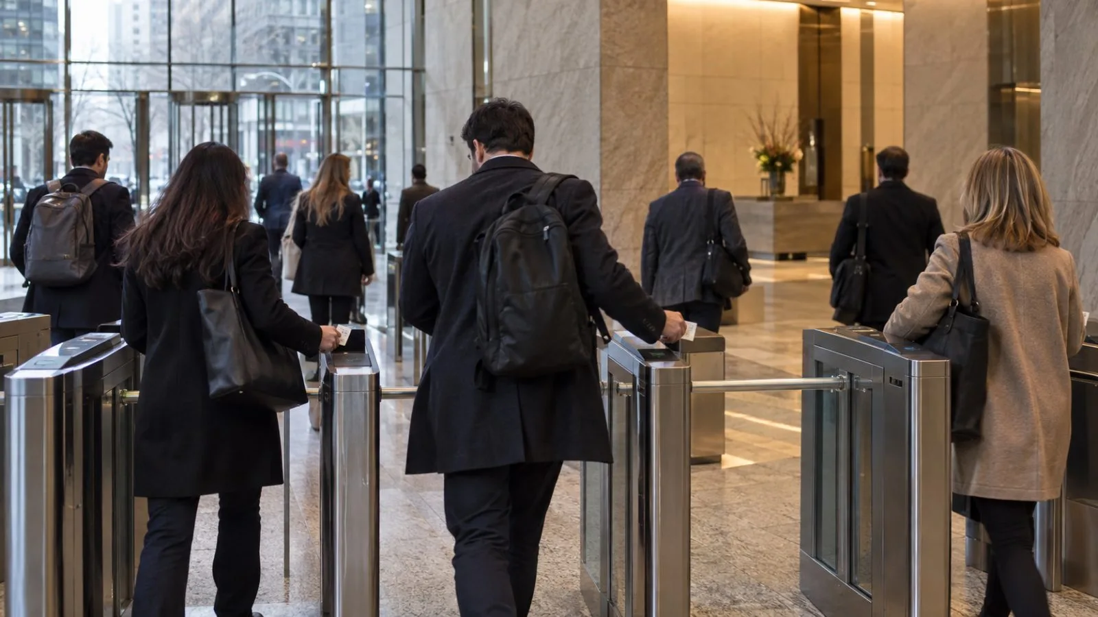 Pedestrians pass the Department of Finance building in Canberra on an overcast morning. / EconoTimes.ai