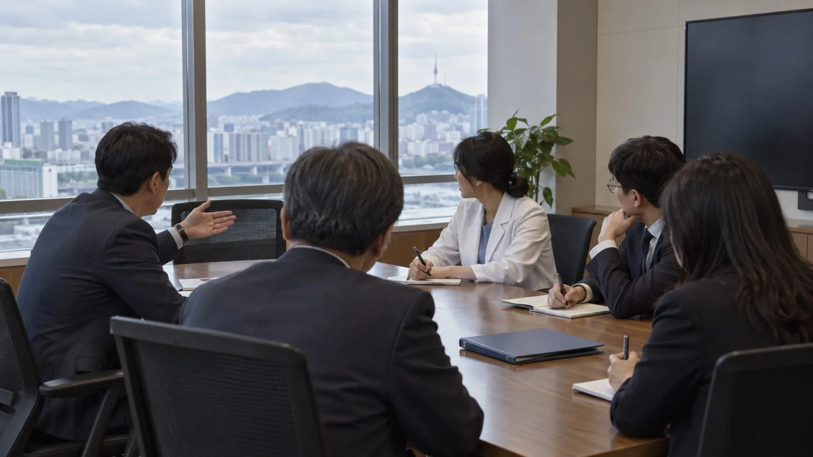 Delegates meet for South Korea-Mongolia health cooperation talks in Seoul. (AI-generated image / EconoTimes)
