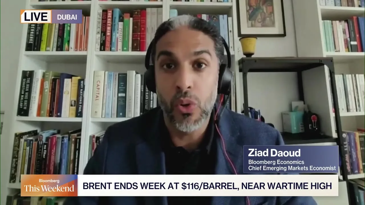 Bloomberg Television broadcast. (Screen grab)