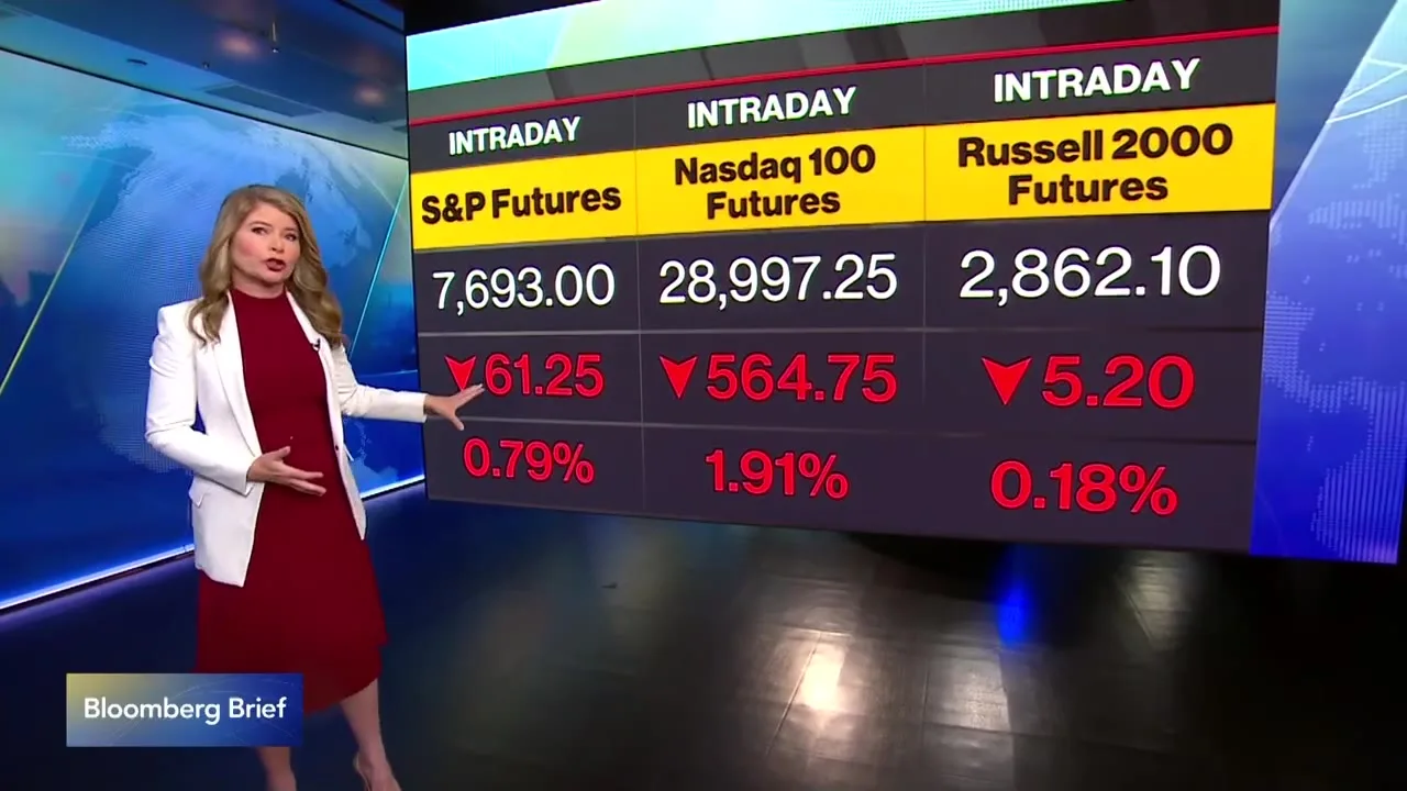 Bloomberg Television broadcast. (Screen grab)