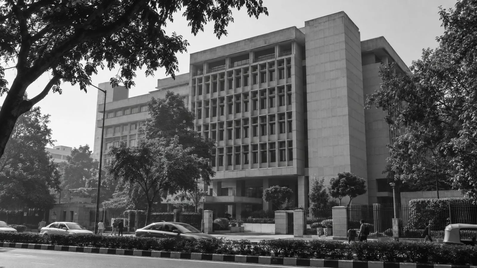 The Antriksh Bhawan office building stands on Kasturba Gandhi Marg in New Delhi, India (AI-generated image / EconoTimes)