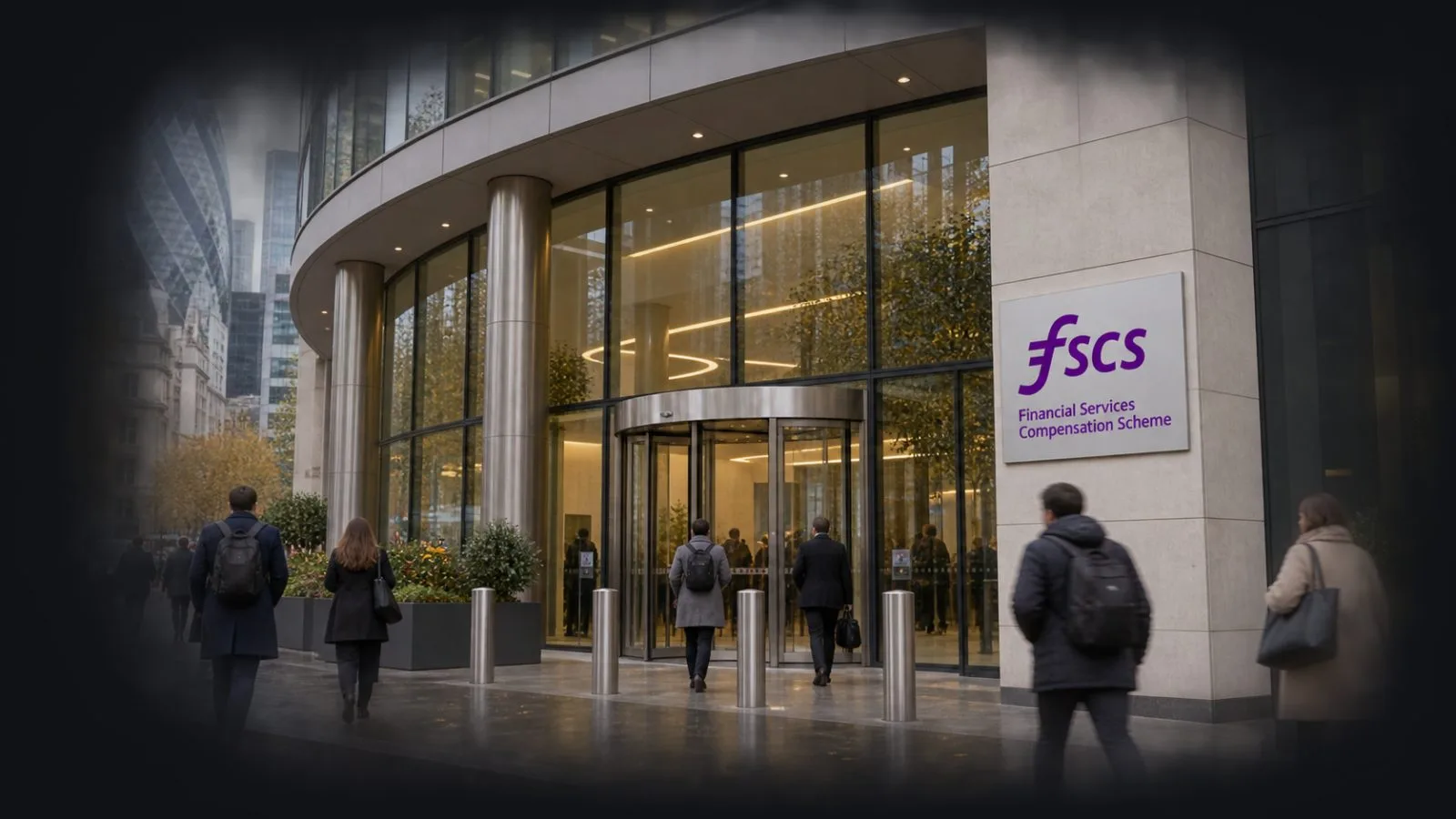 Pedestrians pass the St Botolph Building on Houndsditch in London. / EconoTimes.ai