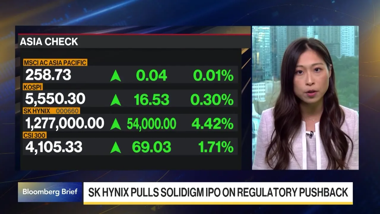 Bloomberg Television broadcast. (Screen grab)