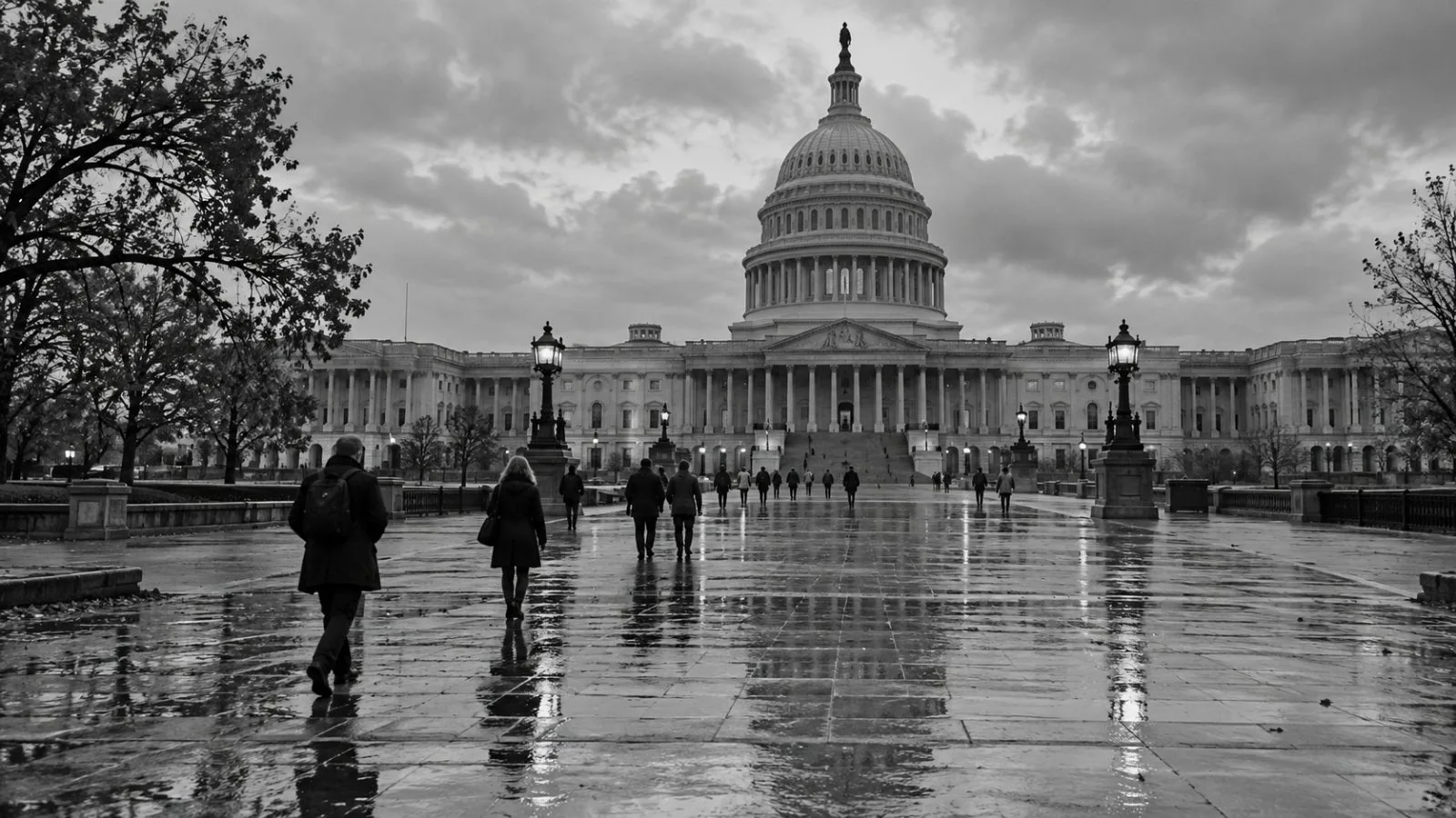 The entrance to a congressional district office stands on a San Francisco street. / EconoTimes.ai (mono)