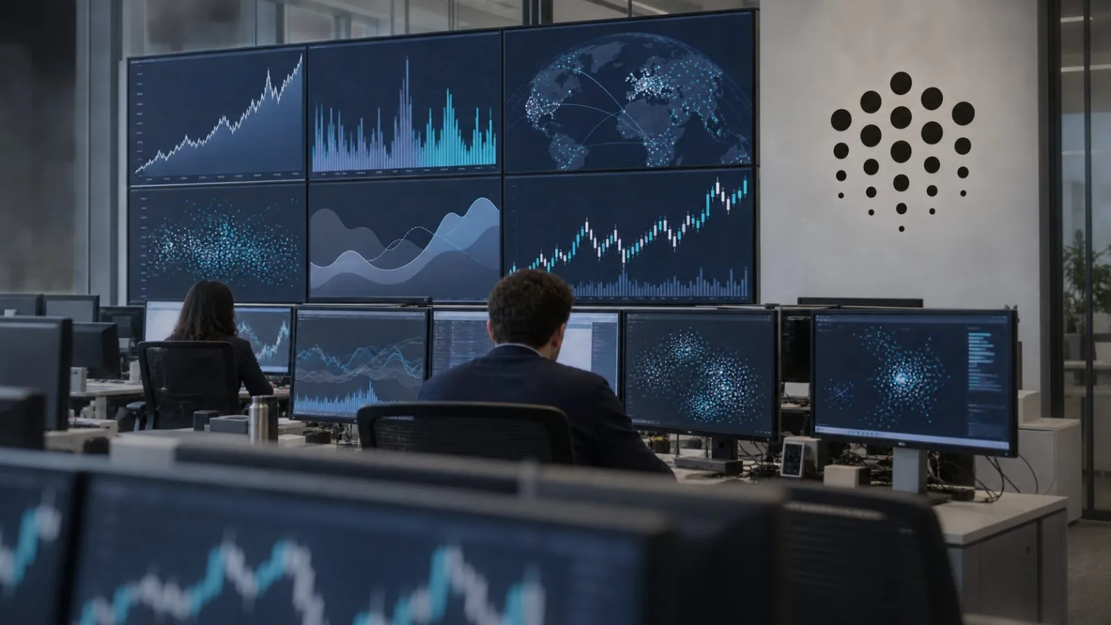 Ocean Protocol's emblem appears beside the reported prices in a market graphic. / EconoTimes.ai