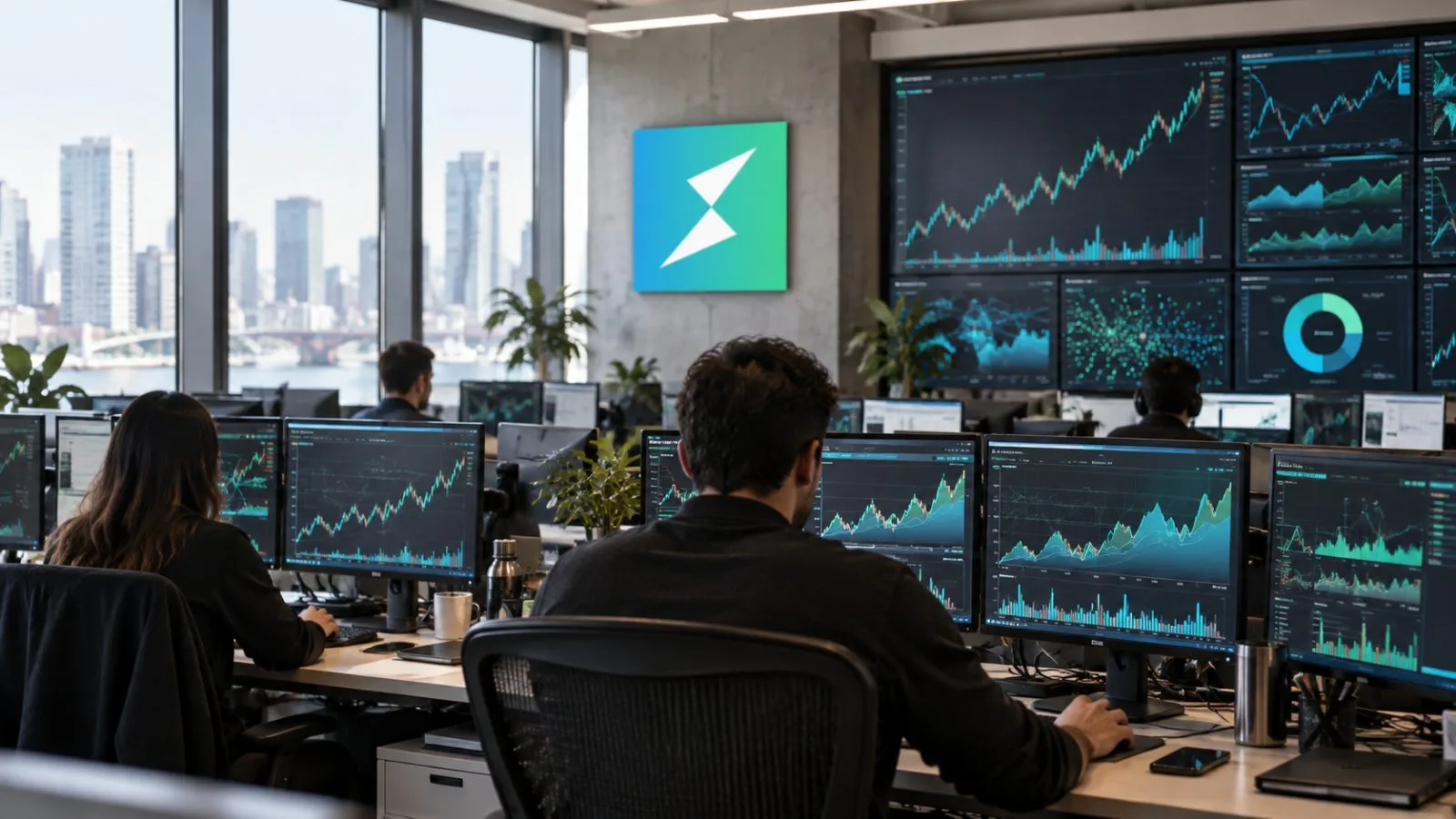 A stylized ledger graphic depicts clustered cryptocurrency swaps and concentrated transaction flow. / EconoTimes.ai