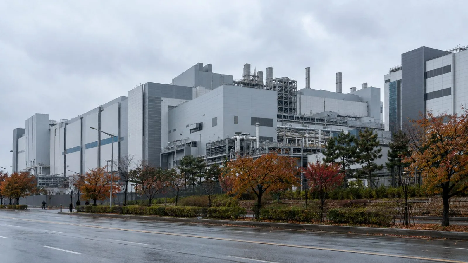 SK hynix semiconductor production buildings stand in Icheon, South Korea. (AI-generated image / EconoTimes)