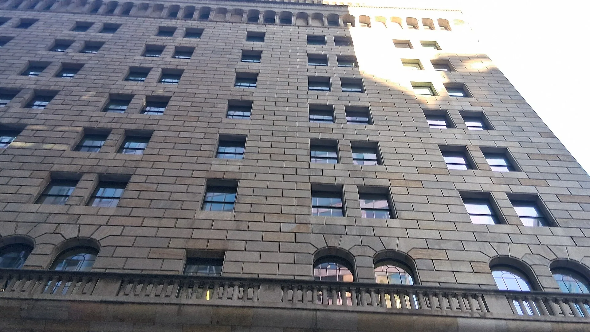 The Federal Reserve Bank of New York in Manhattan's Financial District. Researchers found the artificial intelligence investment boom has not yet widened the US current account deficit. (Photo: Kidfly182, CC BY 4.0)