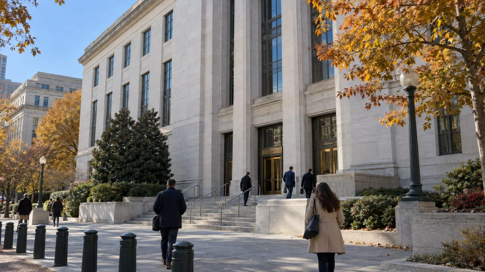 The U.S. Securities and Exchange Commission headquarters stands in Washington, D.C. (AI-generated image / EconoTimes)