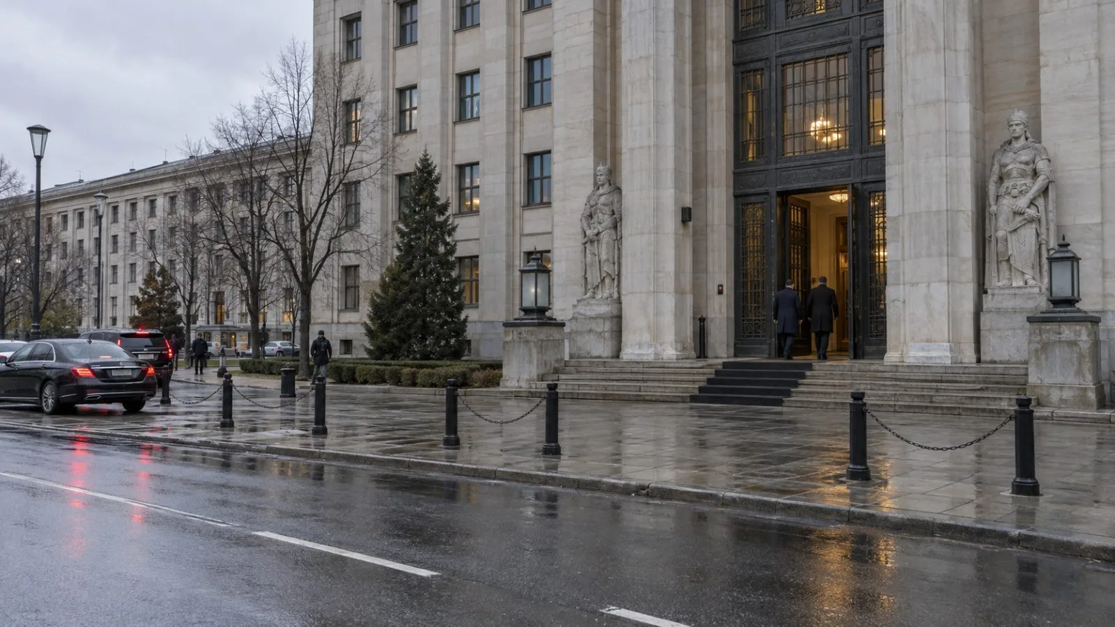 Officials address a joint news conference at a government venue in Warsaw, Poland / EconoTimes.ai
