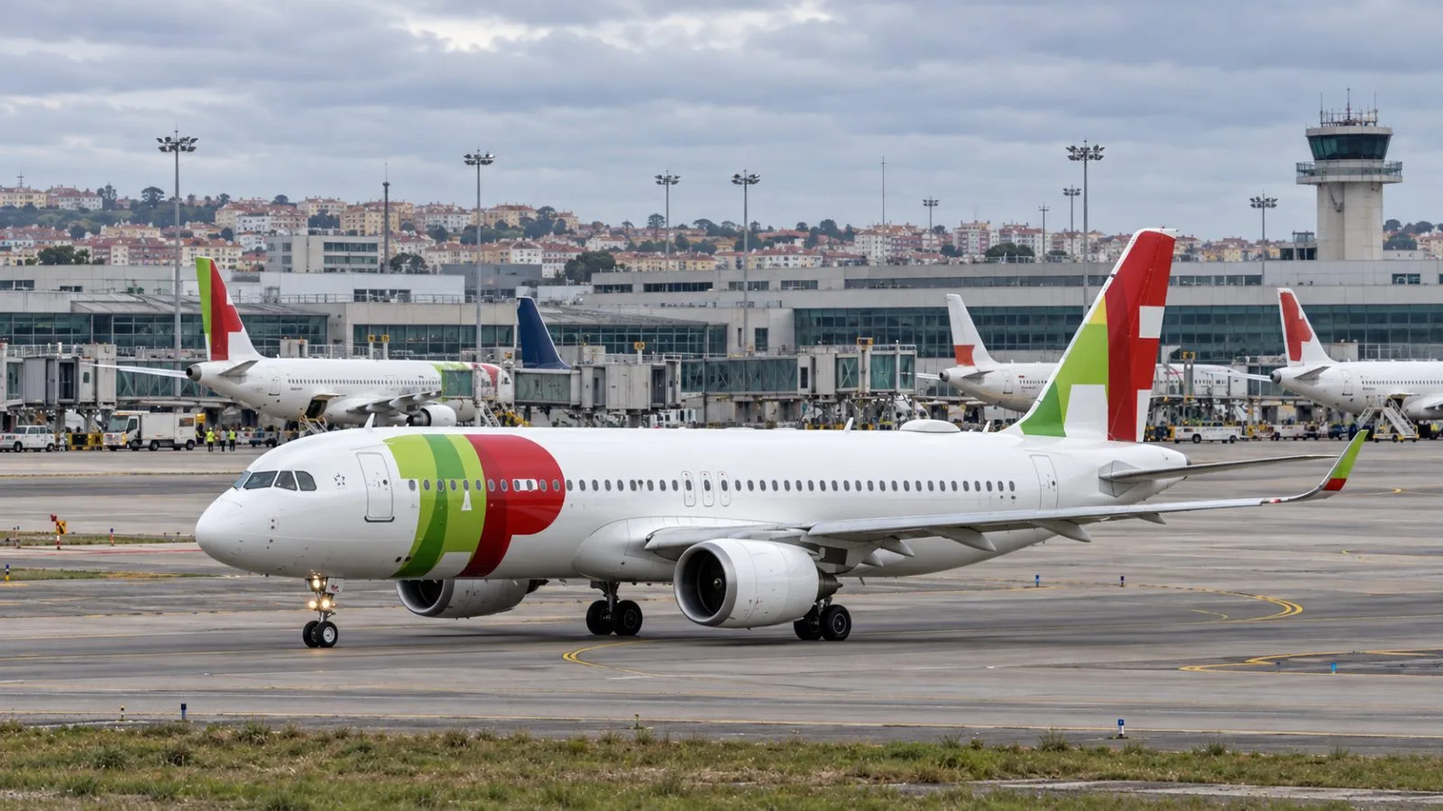 Passenger aircraft stand at gates at Dubai International Airport in Dubai, United Arab Emirates. / EconoTimes.ai