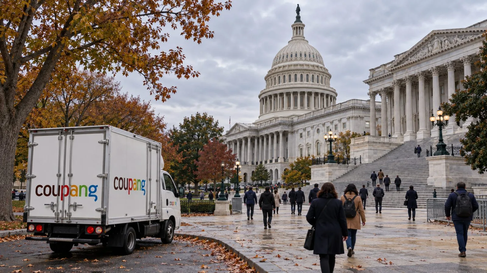 Visitors walk across the grounds outside the U.S. Capitol in Washington, D.C. / EconoTimes.ai
