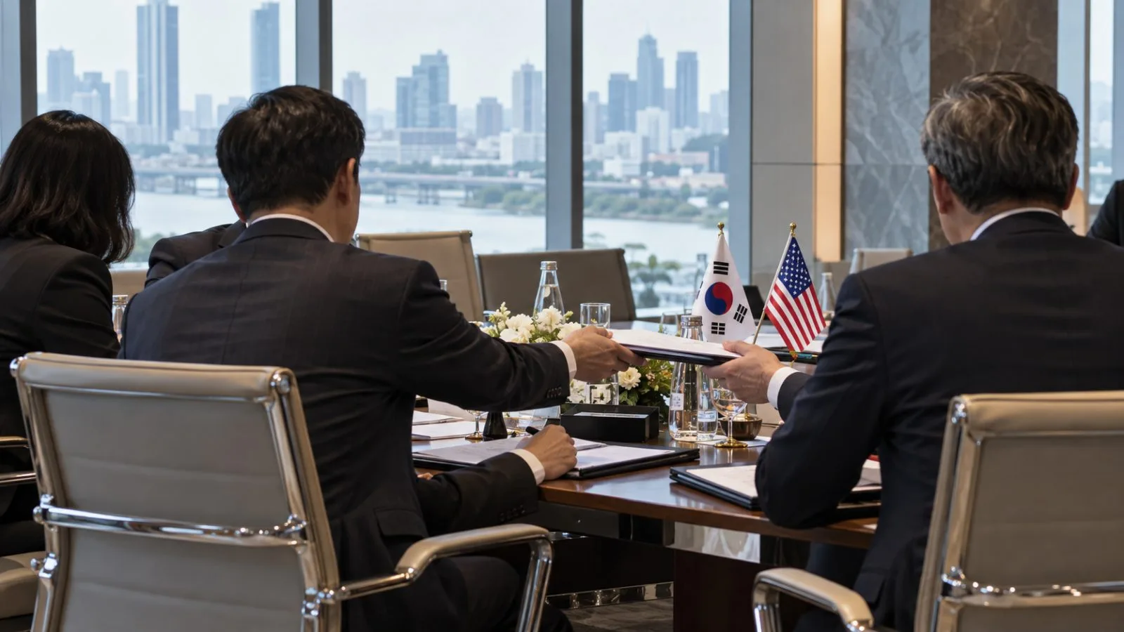 Officials meet at Bangkok’s Queen Sirikit National Convention Center for financial policy talks. (AI-generated image / EconoTimes)