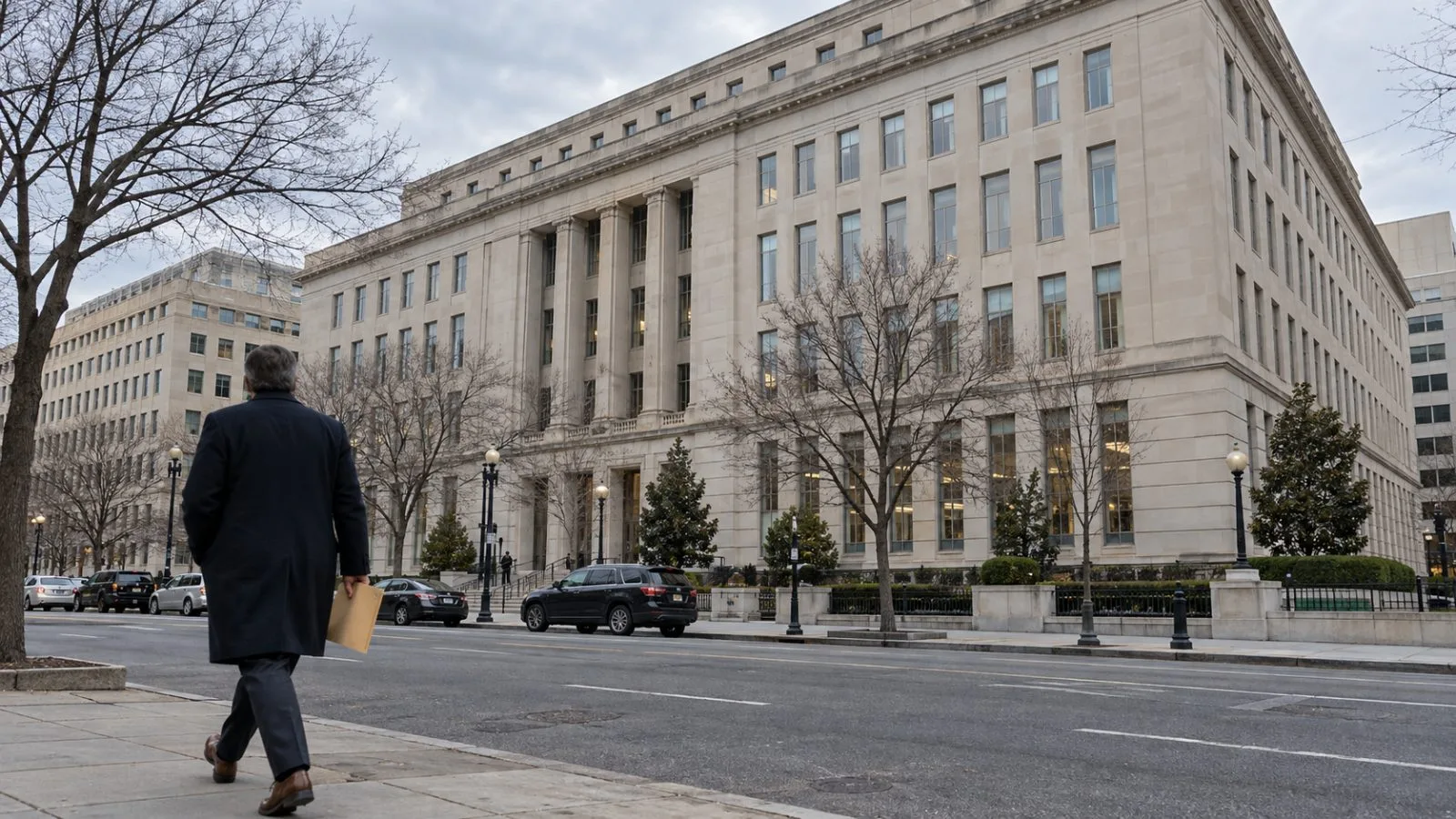 The Department of Veterans Affairs Central Office stands on Vermont Avenue in Washington, D.C. (AI-generated image / EconoTimes)