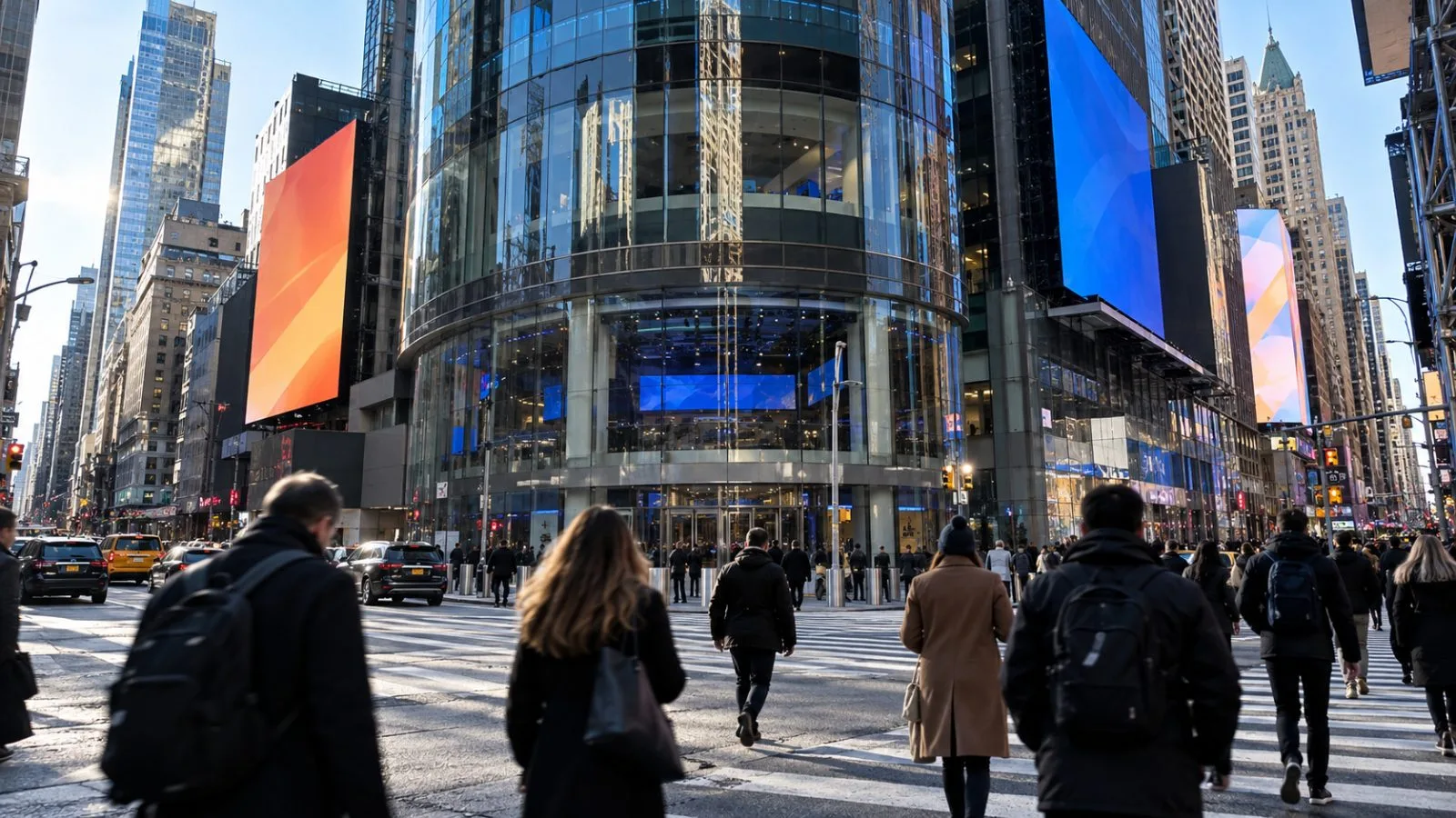 The exterior of Galaxy Digital’s headquarters at 300 Vesey Street in New York. / EconoTimes.ai