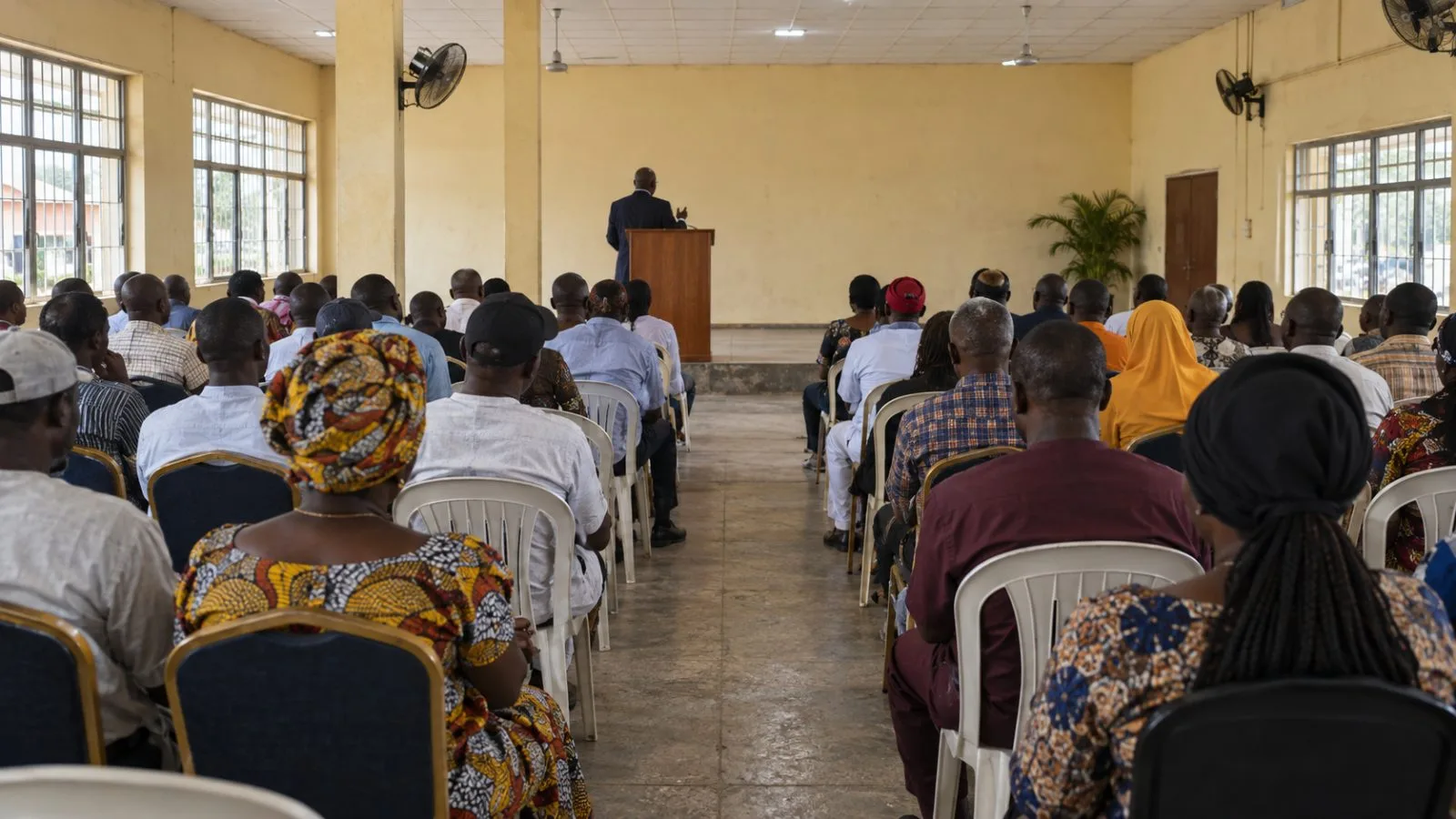 Small-business owners gather at a National Pension Week fair in Lagos, Nigeria / EconoTimes.ai