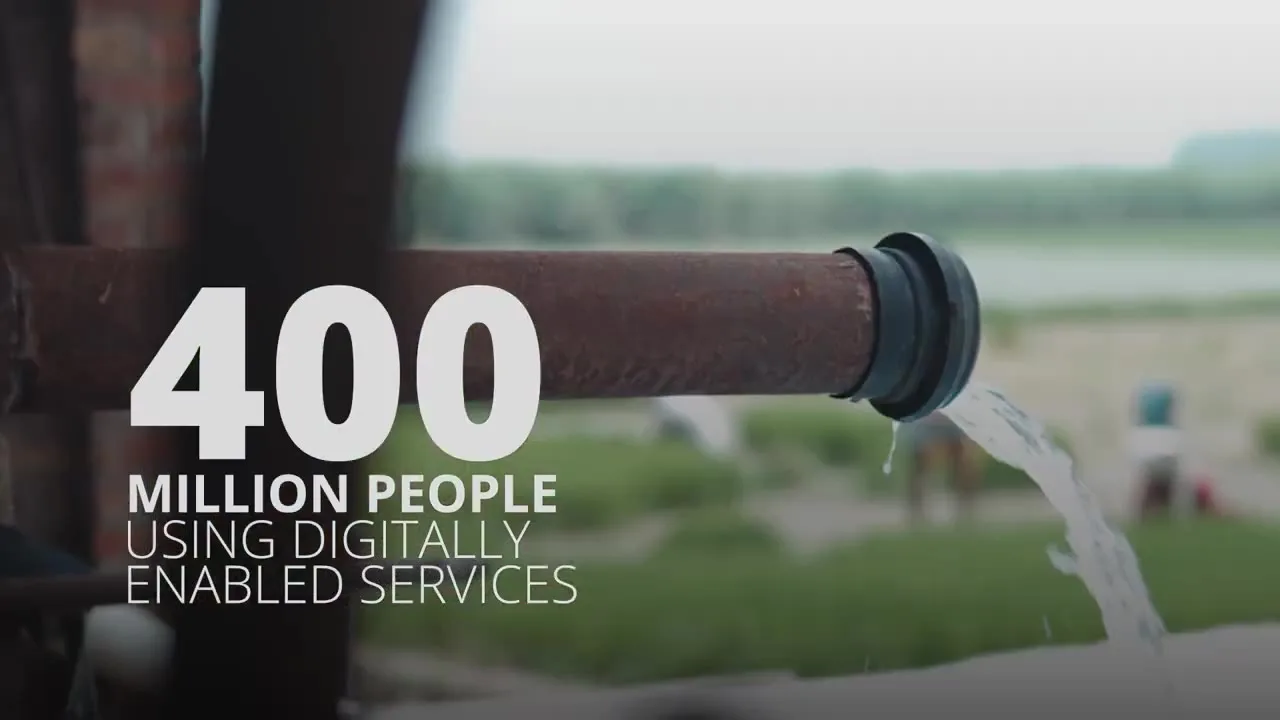 World Bank Group broadcast. (Screen grab)